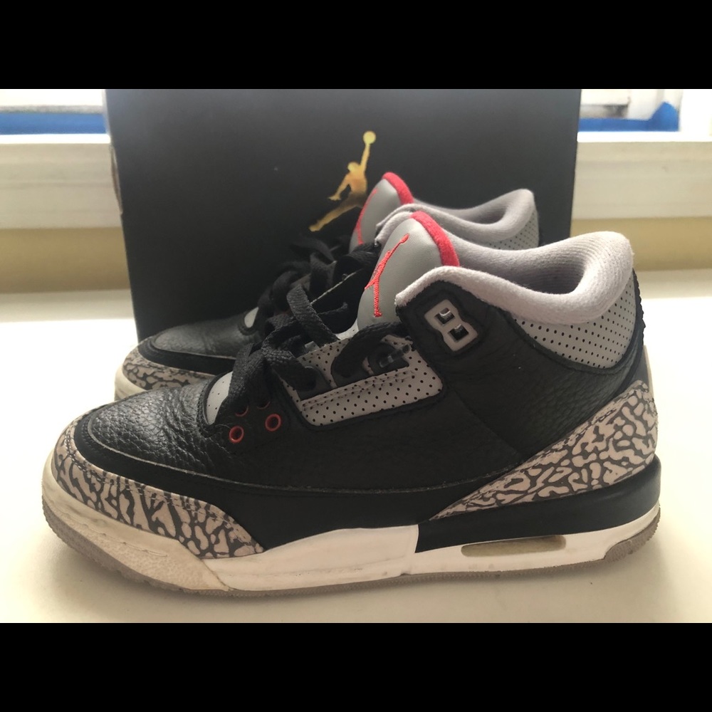Jordan Kids Sneakers Black and Gray